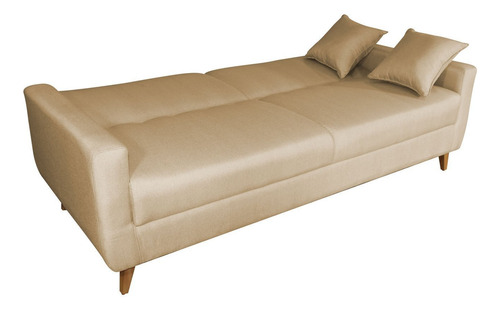 Sofá Cama 3 Lugares Reclinável Emília Matrix