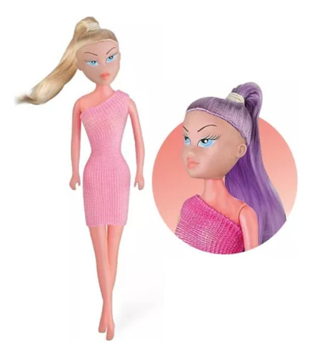 Boneca Modelo Tipo Bratz Sheyla Girls Model 28cm