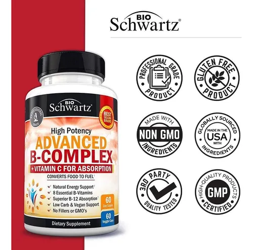Complejo Vitamina B Metilcobalamina Ácido Fólico Y Vitamina Sabor