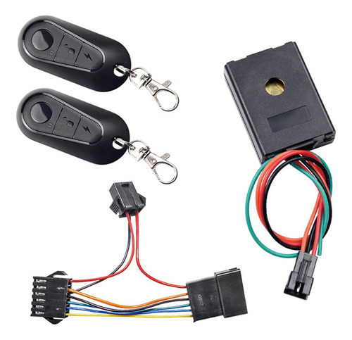 Sistema De Alarme De Bicicleta Elétrica 36v 48v 60v 72v Com