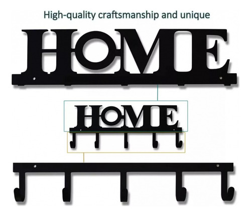 Ganchos De Metal For Colgar Llaves De Cocina, Hogar