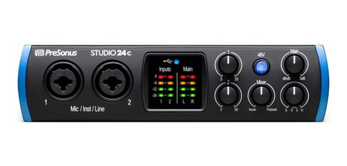 Imagen 2 de 5 de Interfaz De Audio Usb Presonus Studio 24c Interface Studio24