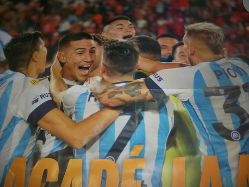 Poster Del Triunfo De Racing Vs. Independiente X Liga 2022 (Usado)