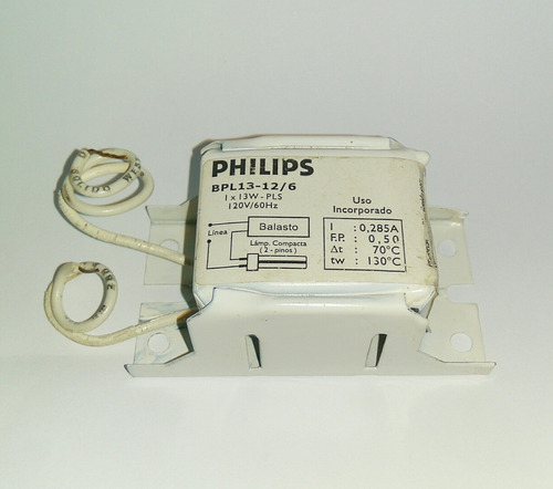 Balasto Magnético Pl13 Phillips 