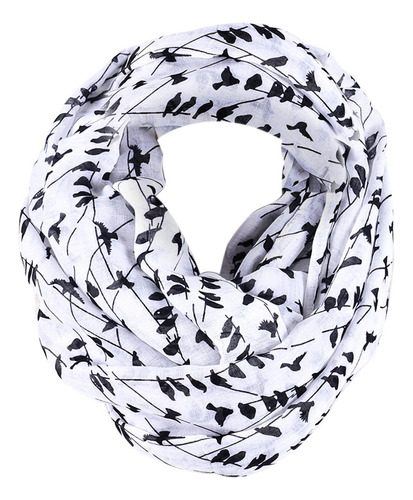 Bufanda J Scarf Para Mujer Y Niña, Larga Y Suave, De Gasa, 9