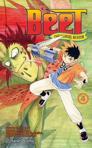 Beet The Vandel Buster Nãâº 04/13, De Sanjo, Riku. Editorial Planeta Cómic, Tapa Blanda En Español