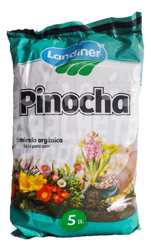 Pinocha Landiner 5 Litros Acicula De Pino Sustrato Mantillo