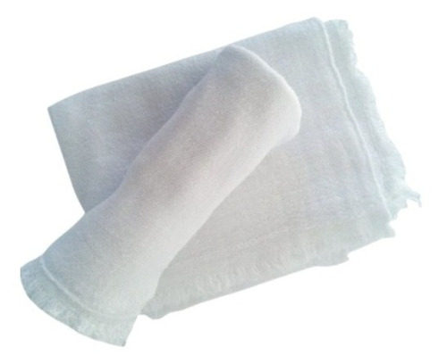 Imagem 1 de 3 de Pano De Chão Saco Para Limpeza Branco Grande 