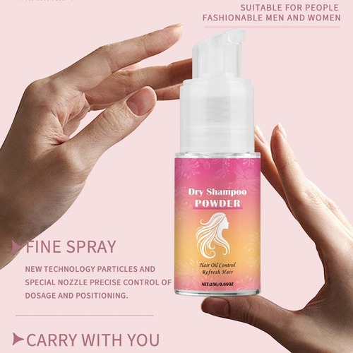 Shampoo Seco Em Pó Shampoo Para Homens E Mulheres 25g Fresh