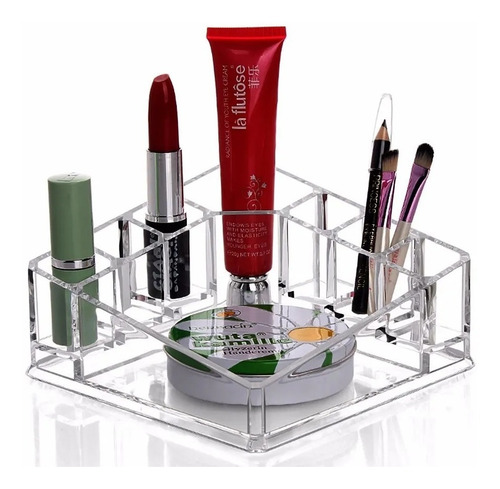 Imagen 1 de 7 de Organizador Cosméticos Maquillaje De Acrílico 8010 / Lhua