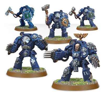 Warhammer 40k: Space Marines Terminator Close Combat Squad
