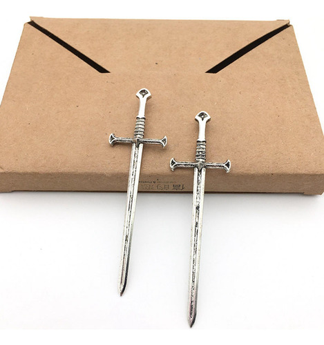 4 X 6x Encantos De Espada De Cavaleiro Espadas Antigas