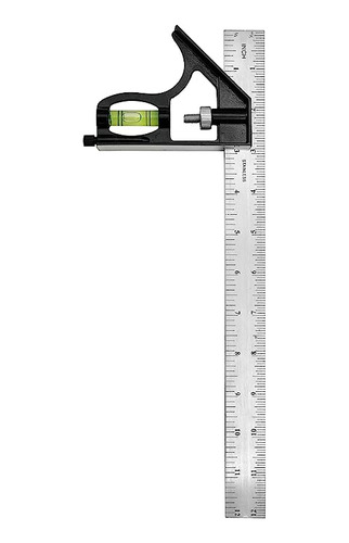 Cuadrado Combinacion 12 Pulgadas Medicion Para Carpinteria J