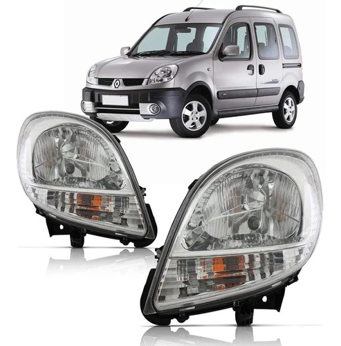 Juego Optica Kangoo 2 2008 2009 2010 2011 2012 2013 2014 Par