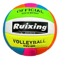 Comprar Pelota De Voley Engomada Cosida Pixelada Beach Volley