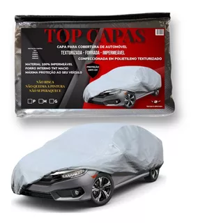 Capa Cobrir Carro 100% Impermeavel Proteção Uv Sol Chuva