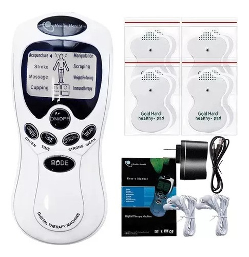 Electroestimulador Muscular Gimnasia Pasiva 4 Parches