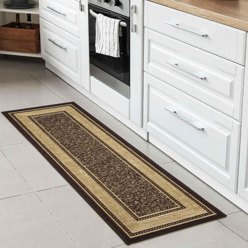 Ottomanson Ottohome Alfombra Contemporanea Con Bordes, 1 Pie