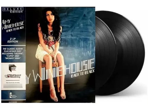 Amy Winehouse Back To Black Vinilo Nuevo 2 Lp Deluxe Edition