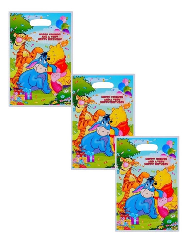 Bolsitas Golosineras Sorpresa X 10 Winnie Pooh Y Sus Amigos Bolsas Sorpresa Winnie Pooh