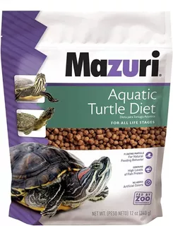 Alimento Para Tortuga Acuática Mazuri Aquatic Turtle 450g