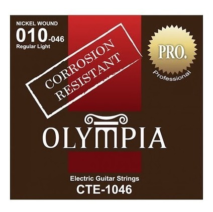 Cuerdas Para Guitarra Eléctrica 10-46  | Olympia Cte1046