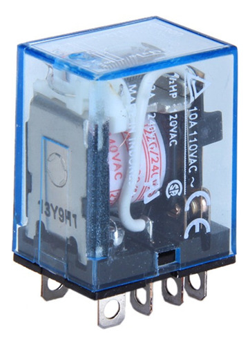 Ly2n J Ly2nj Ac 220v 10a Relé De Relé De Alimentación De 8 P