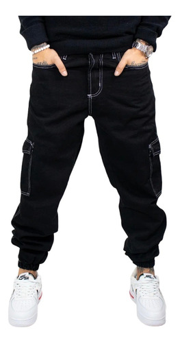 Jean Jogger Mom Cargo