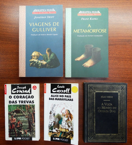 Guliver, A Metamorfose, Alice, O Coração Das Trevas (Usado)