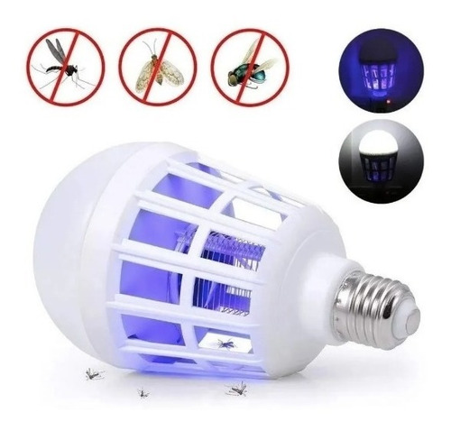 Bombillo Mata Mosquitos Zancudos Moscas Lampara Led 15w