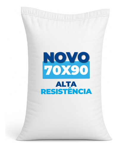 100 Sacos De Ráfia 70x90 Conv. Entulho Reciclagem Café Cor Branco