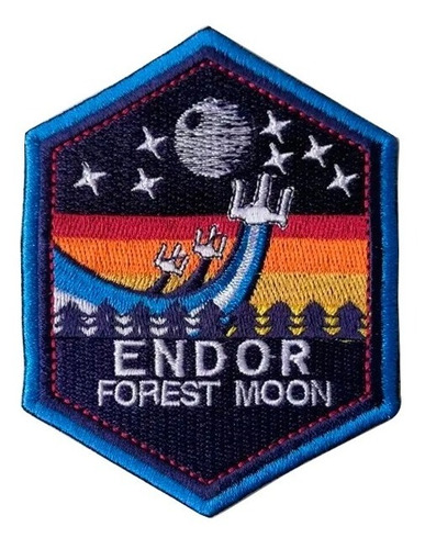 Endor Forest Moon, Parche Bordado Star Wars, X Win, Ewoks