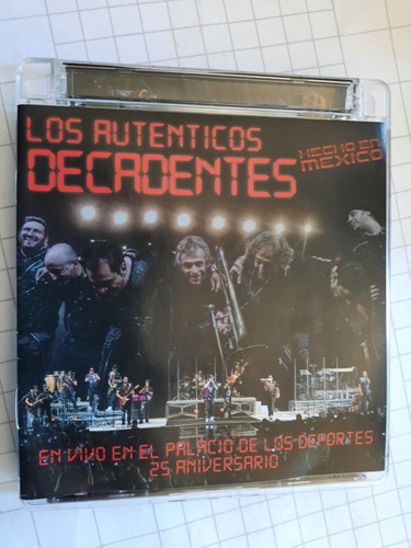 Los Auténticos Decadentes - En Vivo/ 25 Aniversario Cd+dvd