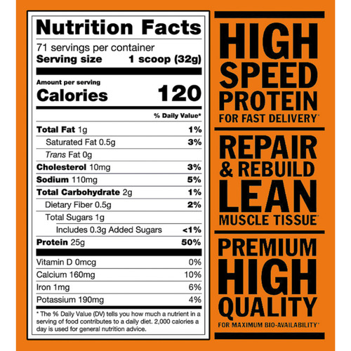 Proteína Iso Surge Mutant Naranja 727g Polvo 23 Porciones