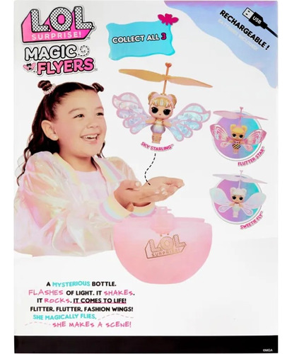 Lol Surprise Magic Flyers Muñeca Voladora 