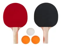 Comprar Juego Mesa 2 Paletas Raquetas Tenis Ping Pong + 3 Pelotas