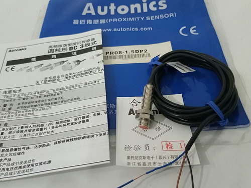 Sensor Inductivo,pr08-1.5dp2, Pnp, Nc,24vdc, Autonics.