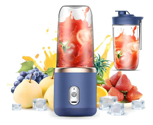 Licuadora Portátil Paramexview® Para Jugos Y Batidos Con 6 C