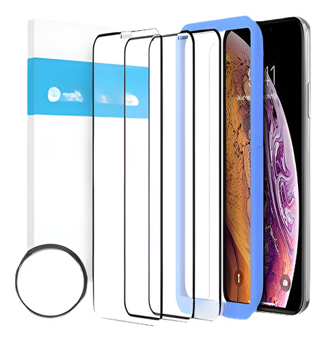 Tethys Protector De Pantalla De Vidrio Diseñado Para iPhone 