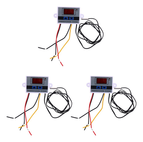 Controlador De Temperatura Led Digital 3x 10a Ac110-220v Xh-