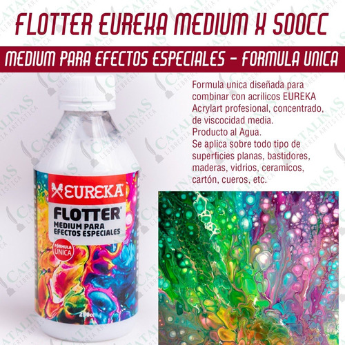 Eureka Flotter En Frasco X500ml Local En Microcentro