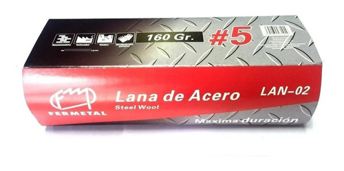 Lana De Acero 400 Gr Numero 5 Sellada Somos Tienda