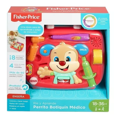 Juguete de Bebé Perrito Ríe y Aprende Fisher Price FISHER PRICE