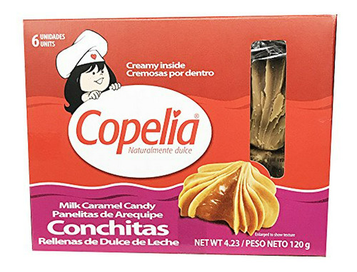 Copelia Leche Caramelo 4.2oz Panelitas De Arequipe