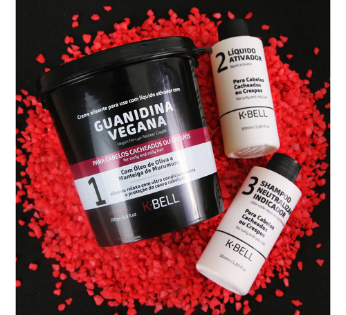 K-bell - Kit Guanidina Vegana (3 Produtos)