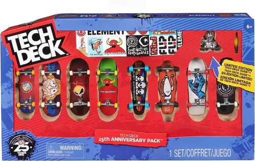 Tech Deck Patineta Skateboard - Pack 25 Aniversario 