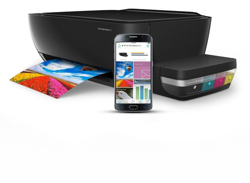 Imagen 11 de 12 de Impresora a color multifunción HP Ink Tank Wireless 415 con wifi negra 200V - 240V