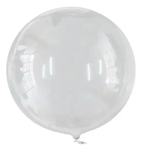 Balões de bolha de vinil de PVC #36, 90 cm transparentes, 5 peças