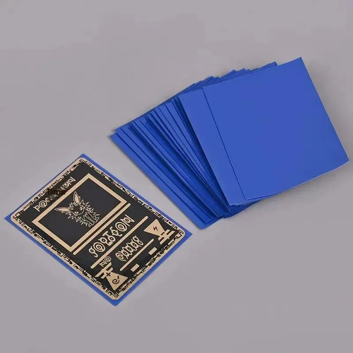 Azul (listo En Stock, Entrega Rápida), 66 X 91 Mm (50 Hojas)