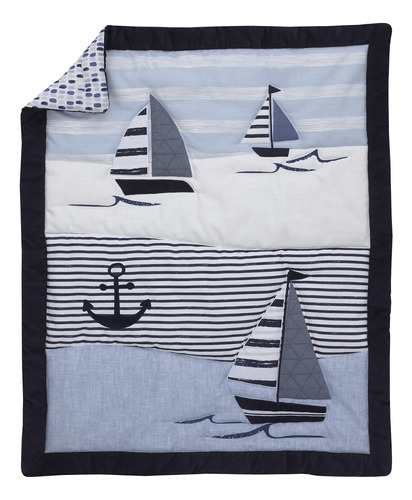 Nautica Nautical Adventure - Juego De Ropa De Cama Para Cun.